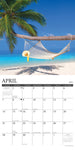 Ah, The Beach! 2024 12" x 12" Wall Calendar