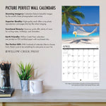 Ah, The Beach! 2024 12" x 12" Wall Calendar