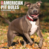 Just American Pit Bull Terriers 2024 12" x 12" Wall Calendar