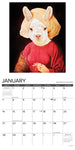 Animal Masterpieces 2024 12" x 12" Wall Calendar