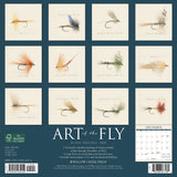 Art of the Fly 2024 12" x 12" Wall Calendar