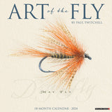 Art of the Fly 2024 12" x 12" Wall Calendar