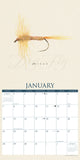 Art of the Fly 2024 12" x 12" Wall Calendar