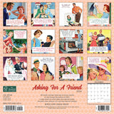 Asking for a Friend 2024 12" x 12" Wall Calendar