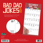 Bad Dad Jokes 2024 12" x 12" Wall Calendar