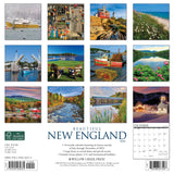 Beautiful New England 2024 12" x 12" Wall Calendar