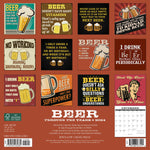 Beer - Through the Years 2024 12" x 12" Wall Calendar Calendar