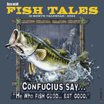 Buck Wear's Fishing Tales 2024 12" x 12" Wall Calendar