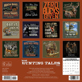 Buck Wear's Hunting Tales 2024 12" x 12" Wall Calendar