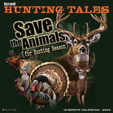 Buck Wear's Hunting Tales 2024 12" x 12" Wall Calendar