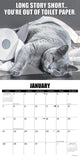 Cat-Astrophe 2024 12" x 12" Wall Calendar