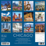 Chicago 2024 12" x 12" Wall Calendar