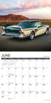 Classic Cars 2024 12" x 12" Wall Calendar