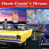 Classic Cruisin' & Chrome 2024 12" x 12" Wall Calendar