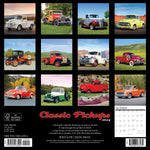 Classic Pickups 2024 12" x 12" Wall Calendar