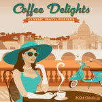 Coffee Delights 2024 12" x 12" Wall Calendar