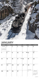 Colorado Narrow Gauge Railroads 2024 12" x 12" Wall Calendar