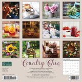 Country Chic 2024 12" x 12" Wall Calendar