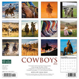 Cowboys 2024 12" x 12" Wall Calendar