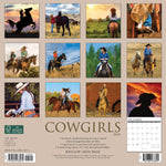 Cowgirls 2024 12" x 12" Wall Calendar