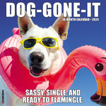Dog-Gone-It 2024 12" x 12" Wall Calendar