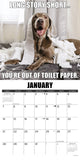 Dog-Gone-It 2024 12" x 12" Wall Calendar