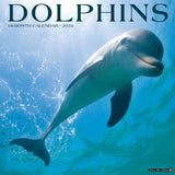 Dolphins 2024 12" x 12" Wall Calendar