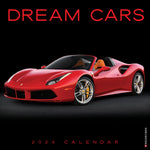 Dream Cars 2024 12" x 12" Wall Calendar (Foil Stamped Cover)