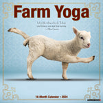 Farm Yoga 2024 12" x 12" Wall Calendar