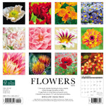 Flowers 2024 12" x 12" Wall Calendar