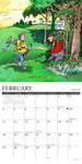 Golf Crazy by Gary Patterson 2024 12" x 12" Wall Calendar