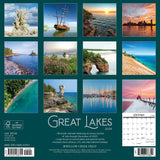 Great Lakes 2024 12" x 12" Wall Calendar