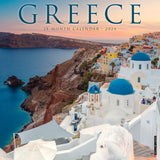 Greece 2024 12" x 12" Wall Calendar