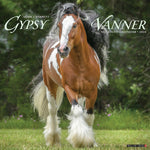 Gypsy Vanner Horse 2024 12" x 12" Wall Calendar