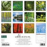 Heaven Has a Forest 2024 12" x 12" Wall Calendar