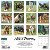 Horse Feathers 2024 12" x 12" Wall Calendar