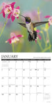 Hummingbirds 2024 12" x 12" Wall Calendar