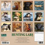 Hunting Labs 2024 12" x 12" Wall Calendar