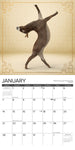 Jackass Yoga 2024 12" x 12" Wall Calendar