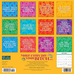 Make Every Day Your Bitch 2024 12" x 12" Wall Calendar