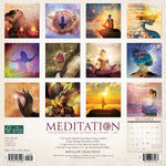 Meditation 2024 12" x 12" Wall Calendar