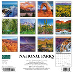 National Parks 2024 12" x 12" Wall Calendar