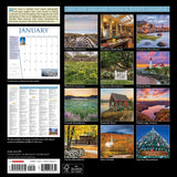 New England 2024 12" x 12" Wall Calendar