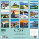 New England Coast 2024 12" x 12" Wall Calendar
