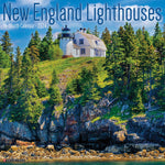 New England Lighthouses 2024 12" x 12" Wall Calendar