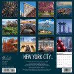 New York City 2024 12" x 12" Wall Calendar