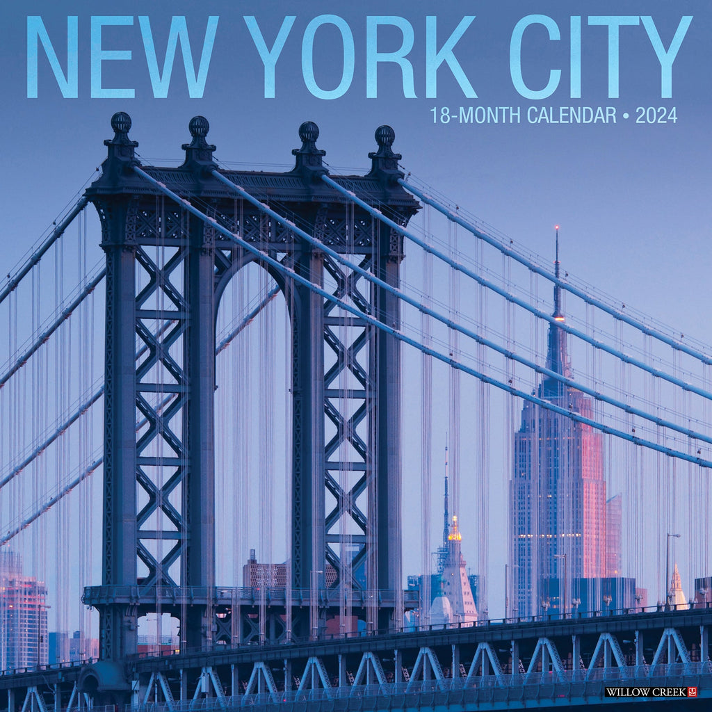 New York City 2024 Wall Calendar Willow Creek Press