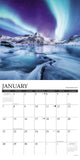 Northern Lights 2024 12" x 12" Wall Calendar