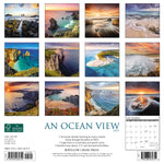 Ocean View 2024 12" x 12" Wall Calendar