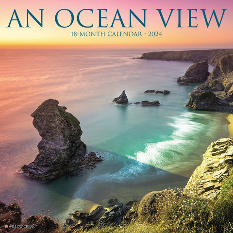 Ocean View 2024 12" x 12" Wall Calendar